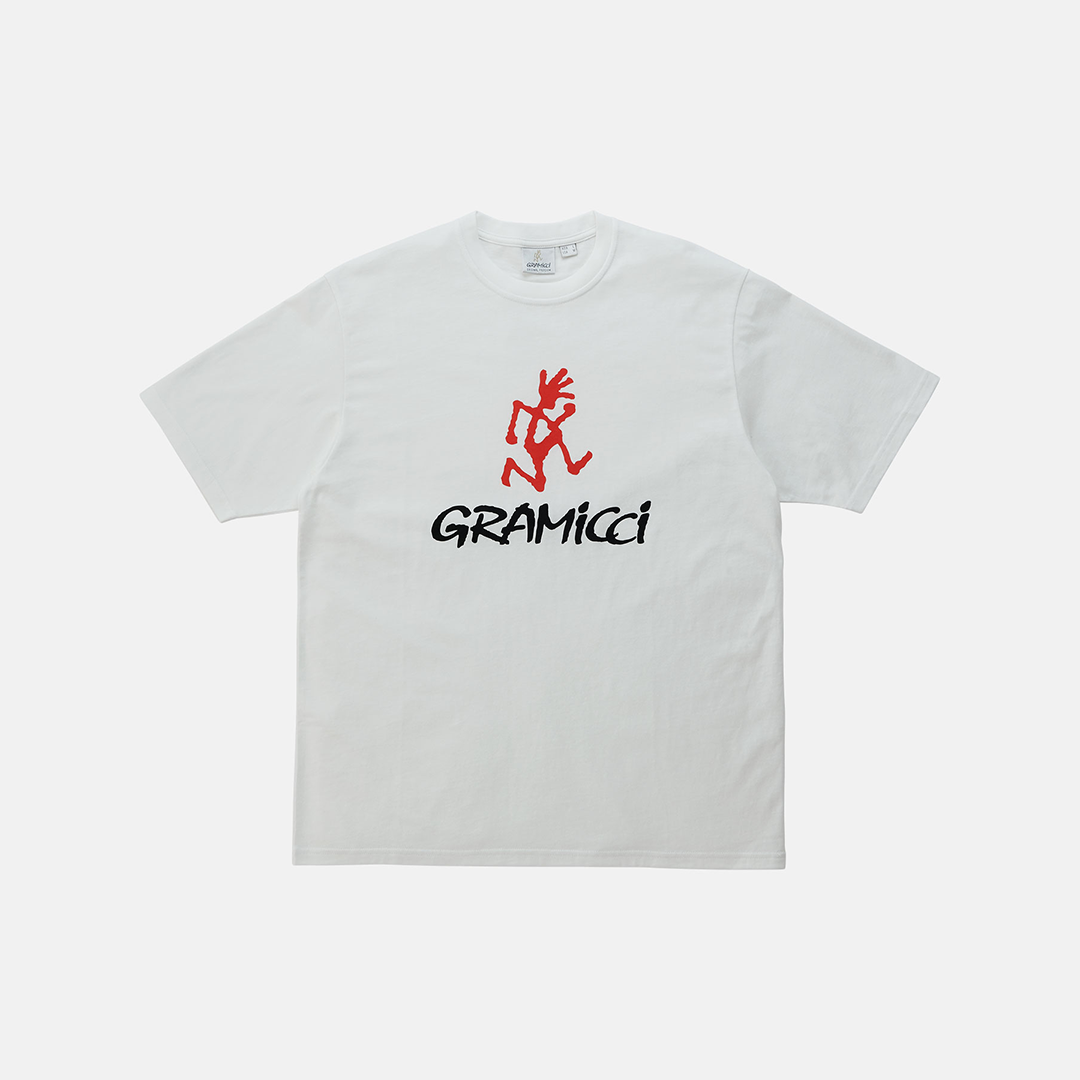 Gramicci Logo Tee White