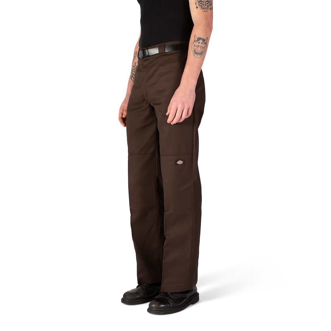 Dickies 85-283 Loose Fit Double Knee Chocolate Brown