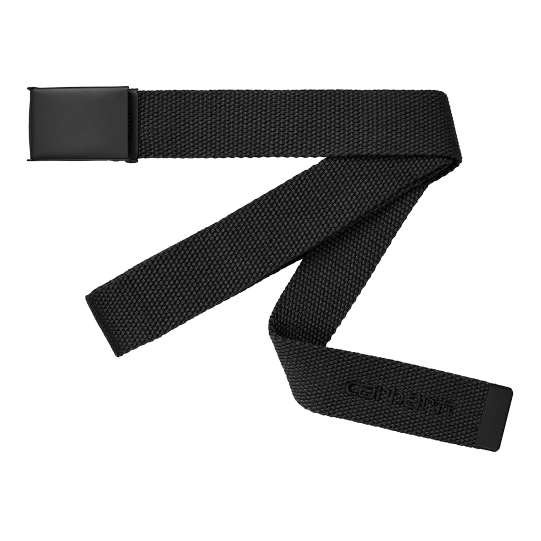 Carhartt WIP Script Belt Tonal Black + Black