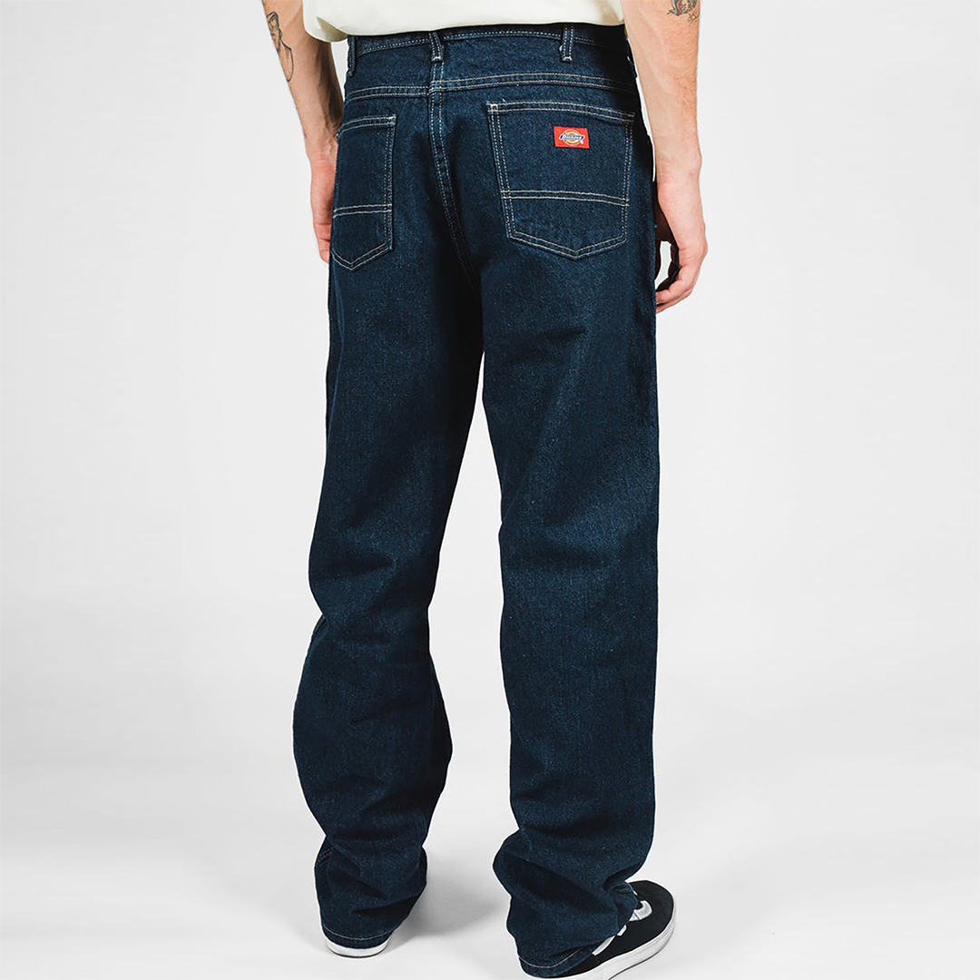 Dickies 13293 Relaxed 5 Pocket Denim Rinsed Indigo