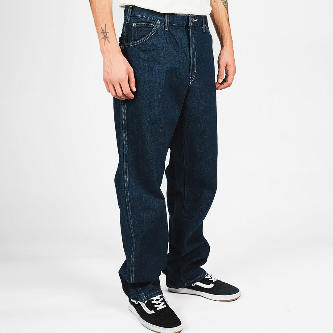 Dickies 13293 Relaxed 5 Pocket Denim Rinsed Indigo