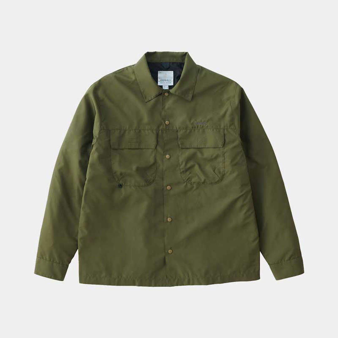 Gramicci Light Ripstop Utility Shirt Olive Drab