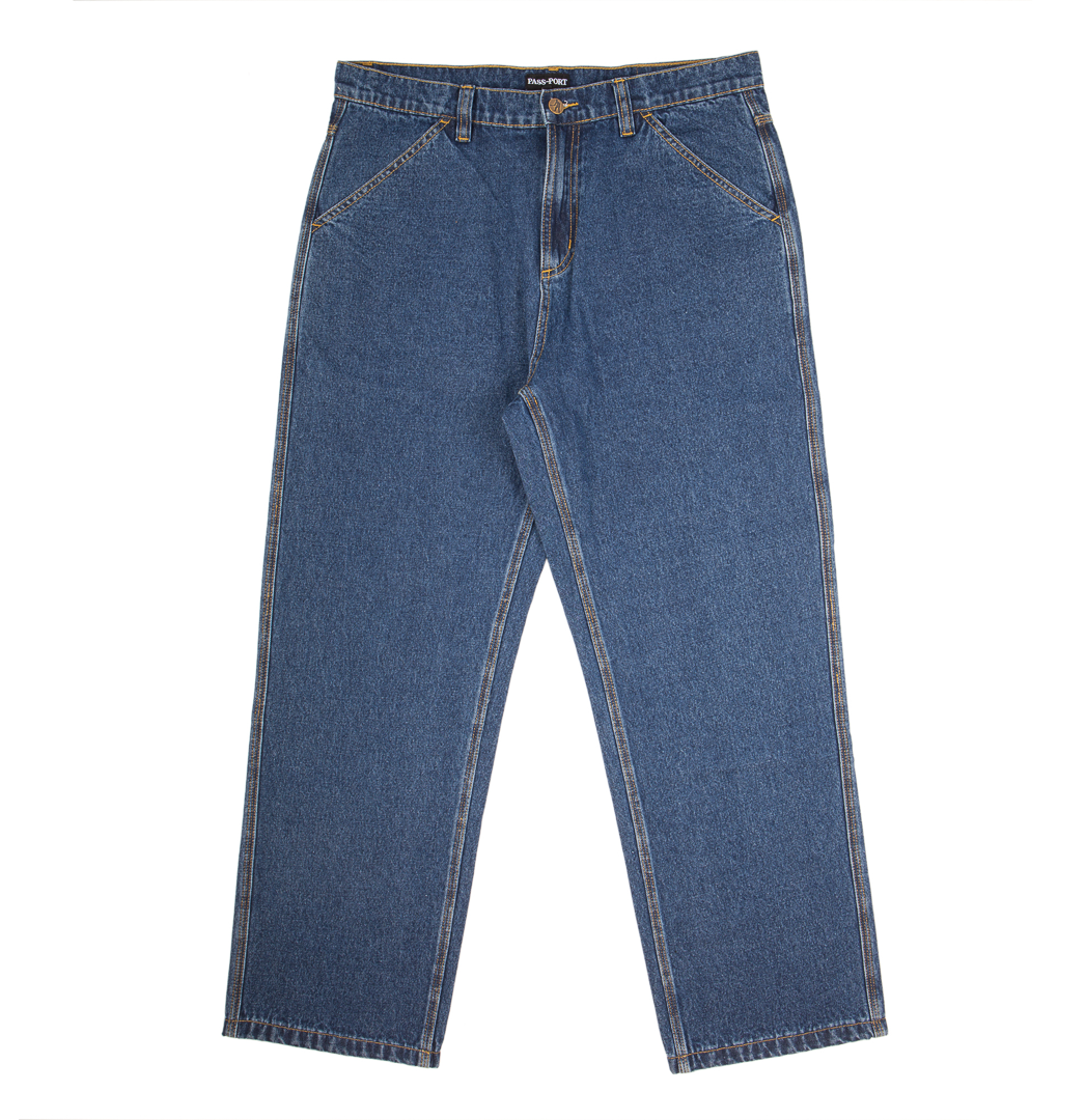 PassPort Workers Club Jean Washed Dark Indigo – Brick + Mortar