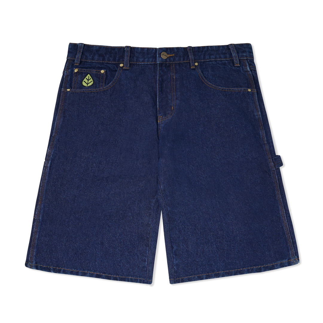 Butter Goods Weathergear Heavyweight Denim Shorts Dark Indigo