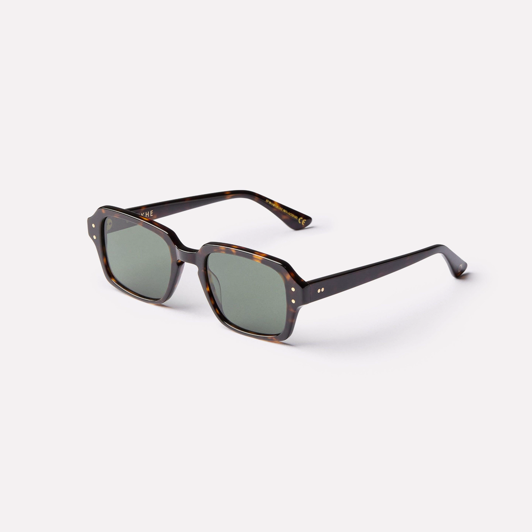 Epøkhe Wilson Tortoise Polished + Green Polarized