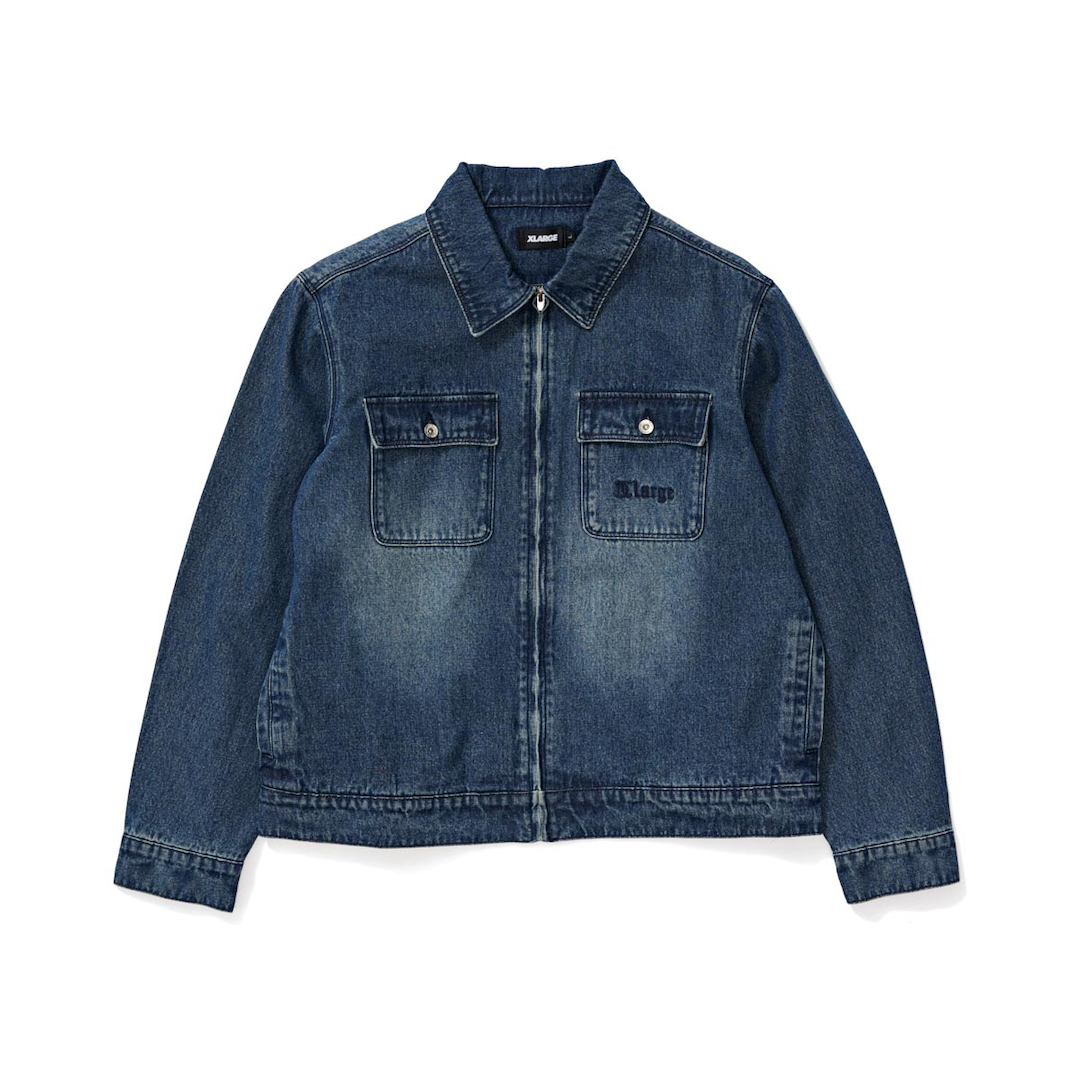 Xlarge Denim Work Jacket Washed Blue – Brick + Mortar